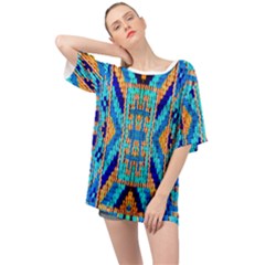 Rp-2-4 Oversized Chiffon Top