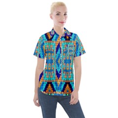 Rp-2-4 Women s Short Sleeve Pocket Shirt