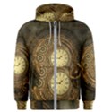 Noble Steampunk Clockwork Men s Zipper Hoodie View1