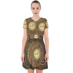 Noble Steampunk Clockwork Adorable In Chiffon Dress by FantasyWorld7