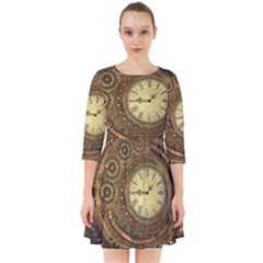 Noble Steampunk Clockwork Smock Dress by FantasyWorld7