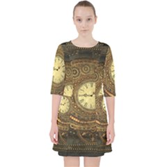 Noble Steampunk Clockwork Pocket Dress