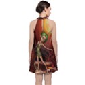 Little Fairy Dancing In The Night Velvet Halter Neckline Dress  View2