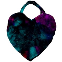 Don t Complicate Your Mind Giant Heart Shaped Tote by WensdaiAmbrose