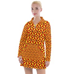 Rp-2-6 Women s Long Sleeve Casual Dress by ArtworkByPatrick