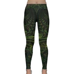 Background Alien Render 3d Fantasy Classic Yoga Leggings by Pakrebo