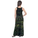 Background Alien Render 3d Fantasy Sleeveless Velour Maxi Dress View2