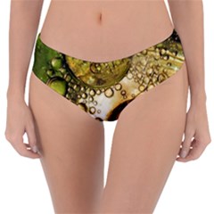 Bubbles Fantasy Green Design Reversible Classic Bikini Bottoms by Pakrebo