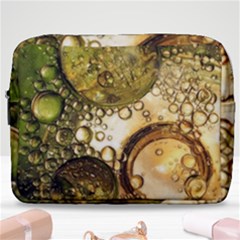 Bubbles Fantasy Green Design Make Up Pouch (large) by Pakrebo