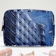 Abstract Architecture Azure Make Up Pouch (medium) by Pakrebo