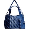 Abstract Architecture Azure Double Compartment Shoulder Bag View1