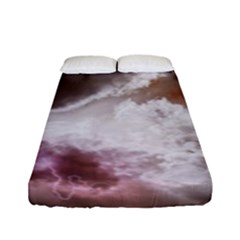 Thunder Thunderstorm Storm Weather Fitted Sheet (full/ Double Size) by Pakrebo