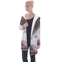 Thunder Thunderstorm Storm Weather Longline Hooded Cardigan by Pakrebo