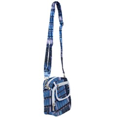 Abstract Architecture Background Shoulder Strap Belt Bag