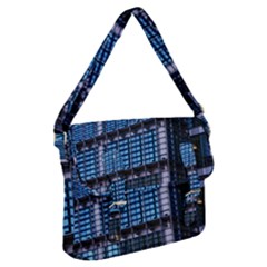 Abstract Architecture Background Buckle Messenger Bag