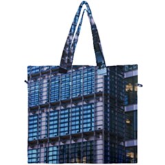 Abstract Architecture Background Canvas Travel Bag by Pakrebo