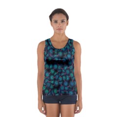 Background Abstract Textile Design Sport Tank Top  by Pakrebo