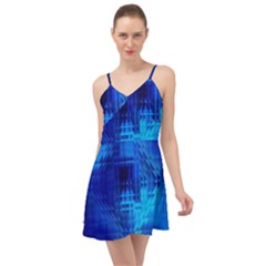 Inary Null One Figure Abstract Summer Time Chiffon Dress