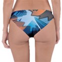 London Skyscraper Lighting Contrast Reversible Hipster Bikini Bottoms View4