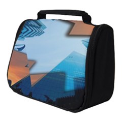 London Skyscraper Lighting Contrast Full Print Travel Pouch (small) by Pakrebo