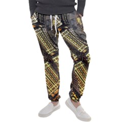 Render 3d Fractal Design Metal Men s Jogger Sweatpants by Pakrebo