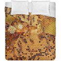 Bees Nature Animals Honeycomb Duvet Cover Double Side (California King Size) View1