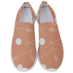 Background Non Seamless Pattern Abstract Men s Slip On Sneakers