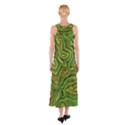 Background Abstract Green Seamless Sleeveless Maxi Dress View2