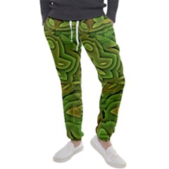 Background Abstract Green Seamless Men s Jogger Sweatpants