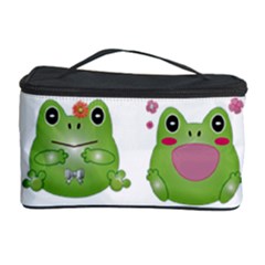 Kawaii Frog Rainy Season Japanese Cosmetic Storage by Pakrebo