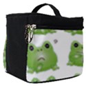 Kawaii Frog Rainy Season Japanese Make Up Travel Bag (Small) View1