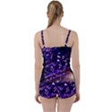 Light Violet Purple Technology Tie Front Two Piece Tankini View2