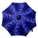 Rich Blue Digital Abstract Hook Handle Umbrellas (Small) View1