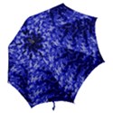 Rich Blue Digital Abstract Hook Handle Umbrellas (Small) View2