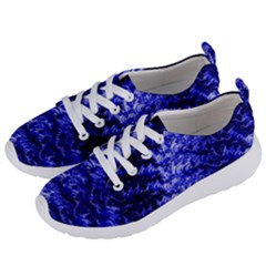 Rich Blue Digital Abstract Women s Lightweight Sports Shoes by Pakrebo