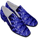 Rich Blue Digital Abstract Women Slip On Heel Loafers View3