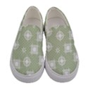 Background Non Seamless Pattern Women s Canvas Slip Ons View1