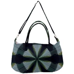 Lines Abstract Background Removal Strap Handbag by Pakrebo