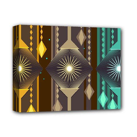 Background Colors Abstract Deluxe Canvas 14  X 11  (stretched) by Pakrebo