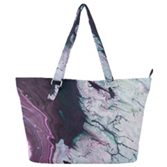 Color Acrylic Paint Art Painting Full Print Shoulder Bag by Pakrebo