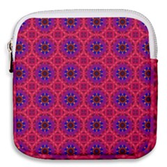 Retro Abstract Boho Unique Mini Square Pouch