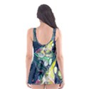 Paint Acrylic Paint Art Colorful Skater Dress Swimsuit View2