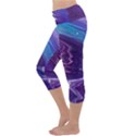 Color Acrylic Paint Art Painting Art Capri Yoga Leggings View2