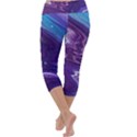 Color Acrylic Paint Art Painting Art Capri Yoga Leggings View4