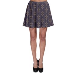 Background Non Seamless Pattern Skater Skirt by Pakrebo