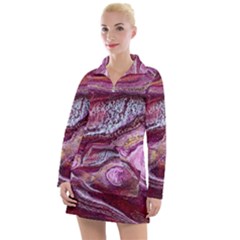 Paint Acrylic Paint Art Colorful Women s Long Sleeve Casual Dress