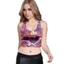 Paint Acrylic Paint Art Colorful Racer Back Crop Top View1