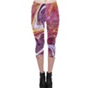 Paint Acrylic Paint Art Colorful Capri Leggings  View1