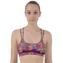 Background Circles Abstract Line Them Up Sports Bra by Pakrebo