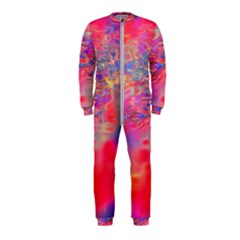 Purple Red Abstract Pool Onepiece Jumpsuit (kids)